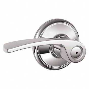 SCHLAGE Lever Lockset Mechanical Privacy Grd. 2, 49ZP76