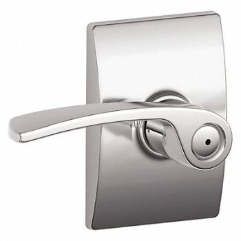 SCHLAGE Lever Lockset Mechanical Privacy Grd. 2, 49ZP77