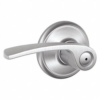 SCHLAGE Lever Lockset Mechanical Privacy Grd. 2, 49ZP78