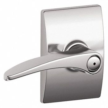 SCHLAGE Lever Lockset Mechanical Privacy Grd. 2, 49ZP88