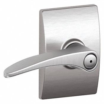 SCHLAGE Lever Lockset Mechanical Privacy Grd. 2, 49ZP90