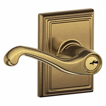 SCHLAGE Lever Lockset Mechanical Entrance Grd. 2, 49ZT06