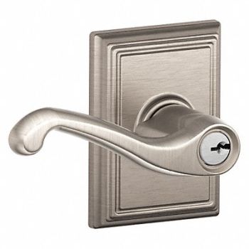 SCHLAGE Lever Lockset Mechanical Entrance Grd. 2, 49ZT12