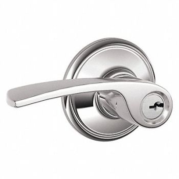 SCHLAGE Lever Lockset Mechanical Entrance Grd. 2, 49ZT38