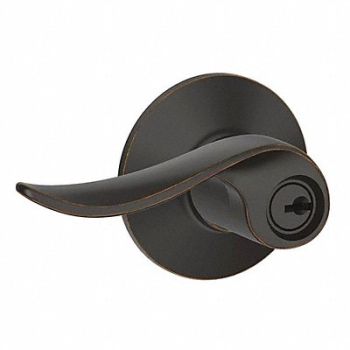 SCHLAGE Lever Lockset Mechanical Entrance Grd. 2, 49ZT43