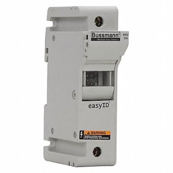 BUSSMANN Fuse Block 0 to 30A Class J 1 Pole, 49ZU14