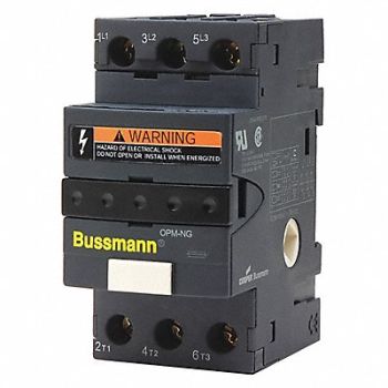 BUSSMANN Fuse Block 0 to 30A Class CC 3 Pole, 49ZV16