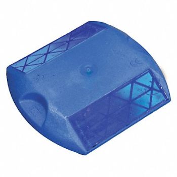 3M Pavement Marker Blue 3-3/4 W PK100, 49ZW17