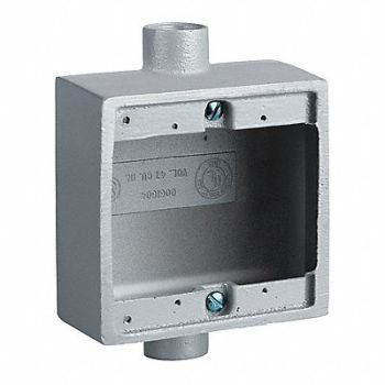 HUBBELL KILLARK Device Box 1 Hub 32.0 cu in Capacity, 49ZY13
