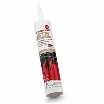 METACAULK Fire Barrier Sealant Cartridge 10.3 oz, 49ZY42