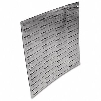 METACAULK Firestop Sheet Silver Intumescent 3 L, 49ZY64