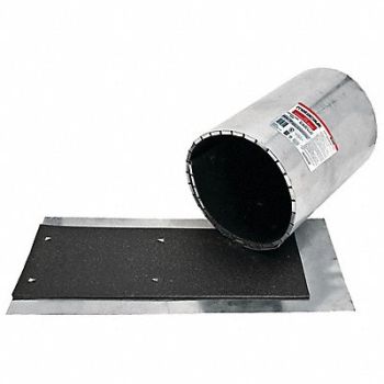 METACAULK Intumescent Sleeve Silver Round, 49ZY65