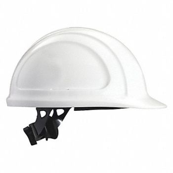 HONEYWELL NORTH J5114 Hard Hat Type 1 Class E White, 49ZY99