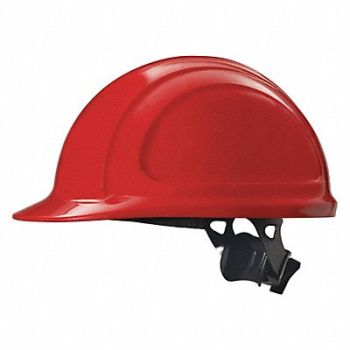 HONEYWELL NORTH J5114 Hard Hat Type 1 Class E Red, 49ZZ12