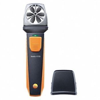 TESTO Anemometer Rotating Vane and Thermistor, 49ZZ53