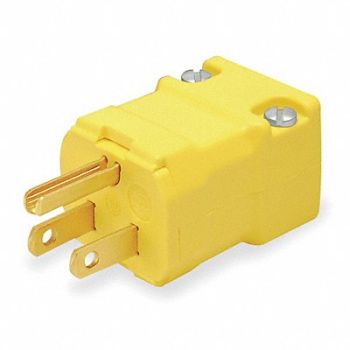 HUBBELL Plug 5-15P 15A 125V, 4A253