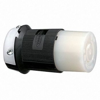 HUBBELL Connector 125VAC 20A L5-20R 2P 3W 1PH, 4A260
