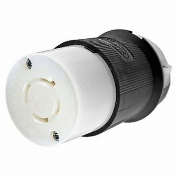 HUBBELL Connector 250VAC 20A L15-20R 3P 4W 3PH, 4A269