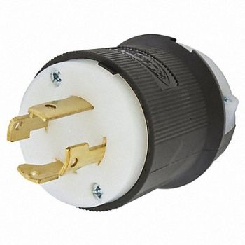 HUBBELL Plug 250VAC 30A L15-30P 3P 4W 3PH, 4A271
