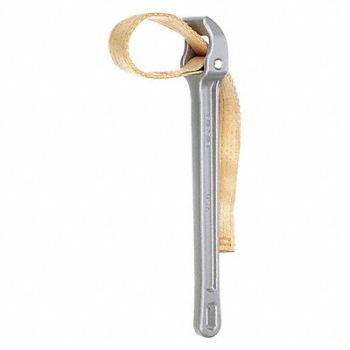 RIDGID Strap Wrench Almnm 11-3/4 Hndl 17 Strp, 4A505