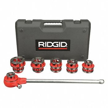 RIDGID Manual Ratchet Pipe Threader 1/2 to 2, 4A508