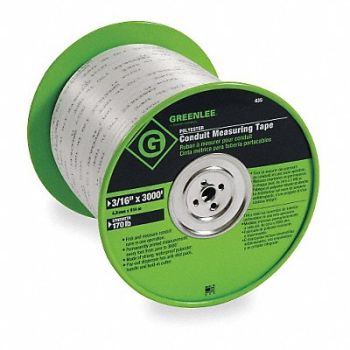 GREENLEE Conduit Measuring Tape 1 70lb Max, 4A764