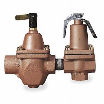 WATTS Fill and Relief Valve 1/2 In 15 psi Iron, 4A822