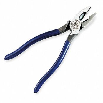 KLEIN TOOLS Linemans Plier 9-3/8 L Dipped, 4A833