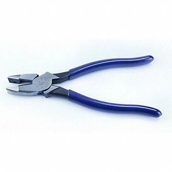 KLEIN TOOLS Linemans Plier 9-3/8 L Dipped, 4A837