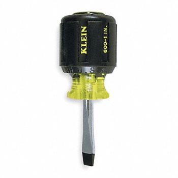 KLEIN TOOLS Slotted Screwdriver 5/16 in, 4A844