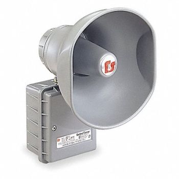 FEDERAL SIGNAL Signaling Device 120VAC 0.27 AC Gray, 4A968