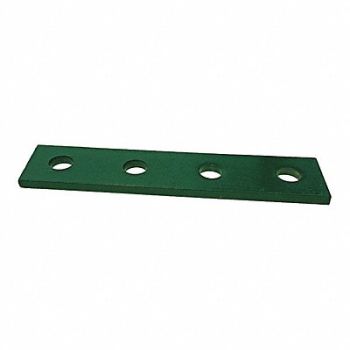 GRAINGER APPROVED Flat Plates Steel Overall L 7 1/4in, 4A977
