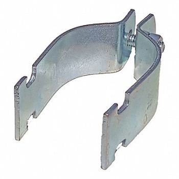 GRAINGER APPROVED Conduit Strap Clamp Steel PK10, 4A984