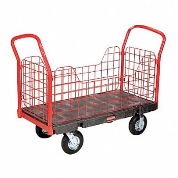 RUBBERMAID COMMERCIAL PRODUCTS Side Panel Truck 48 in L 24 in W, 4AAN1