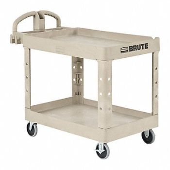 BRUTE Utility Cart 500 lb Load Cap., 4ACA6