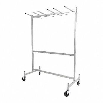 GRAINGER APPROVED Folding Chair Tbl Strg Cart 800 lb., 4ADD5