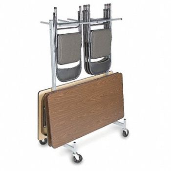 RAYMOND PRODUCTS Folding Chair Table Strg Cart 500 lb., 4ADD9