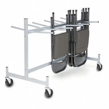 RAYMOND PRODUCTS Folding Chair Table Strg Cart 400 lb., 4ADE1