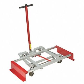 RAYMOND PRODUCTS Desk Mover 600 lb 16 in D 40 in W, 4ADF5