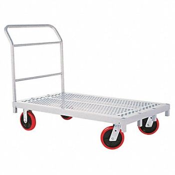 RAYMOND PRODUCTS Platform Truck 3200 lb Steel 54 in L, 4ADK3