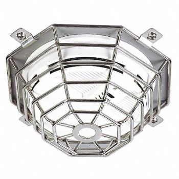 SAFETY TECHNOLOGY INTERNATIONAL Smoke Detector Guard SS Wire Flush, 4AFY1
