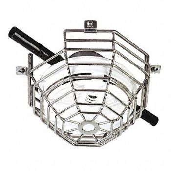 SAFETY TECHNOLOGY INTERNATIONAL Smoke Detector Guard SS Wire Surface, 4AFY3