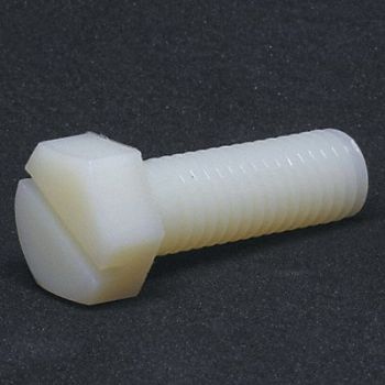 GRAINGER APPROVED HxHdCpScrw Nylon 2.5 5/16 -18 10PK, 4AGT3