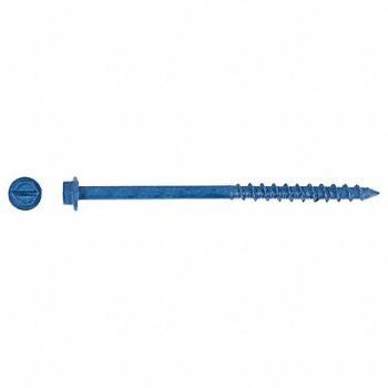 TAPCON ConcScrw HexWashr S 3/16 D 3-1/4 L PK100, 4AK85