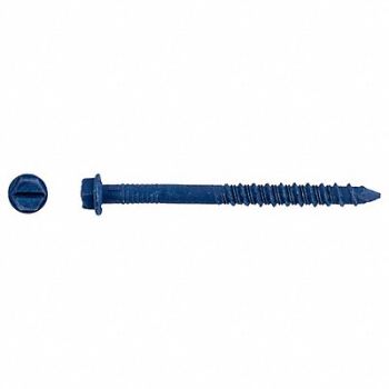 TAPCON ConcScrw HexWashr S 1/4 D 2-3/4 L PK100, 4AK89