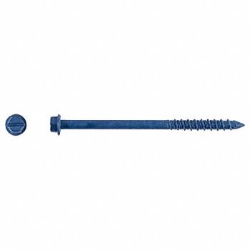 TAPCON ConcScrw HexWashr S 1/4 D 3-3/4 L PK100, 4AK91