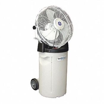 SCHAEFER Indstrl Misting Fan 18 Blde Dia 3Spd, 4ARK4