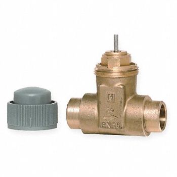 HONEYWELL Two-Way Sweat Valve 1/2 In 1.2 Cv, 4ATC2