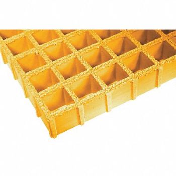 FIBERGRATE Molded Grating Span 6 ft PK2, 16U524