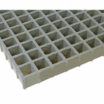 FIBERGRATE Molded Grating Span 8 ft., 4ATX6